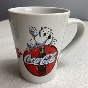 Vintage 2001 Coca Cola Brand Coffee Mugs.